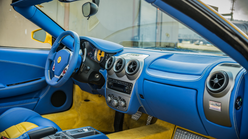 Illustration for article titled Tell Me How To Feel About This Ferrari F430 Spider Interior
